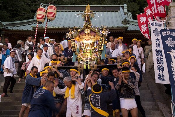 画像宵宮祭の神輿